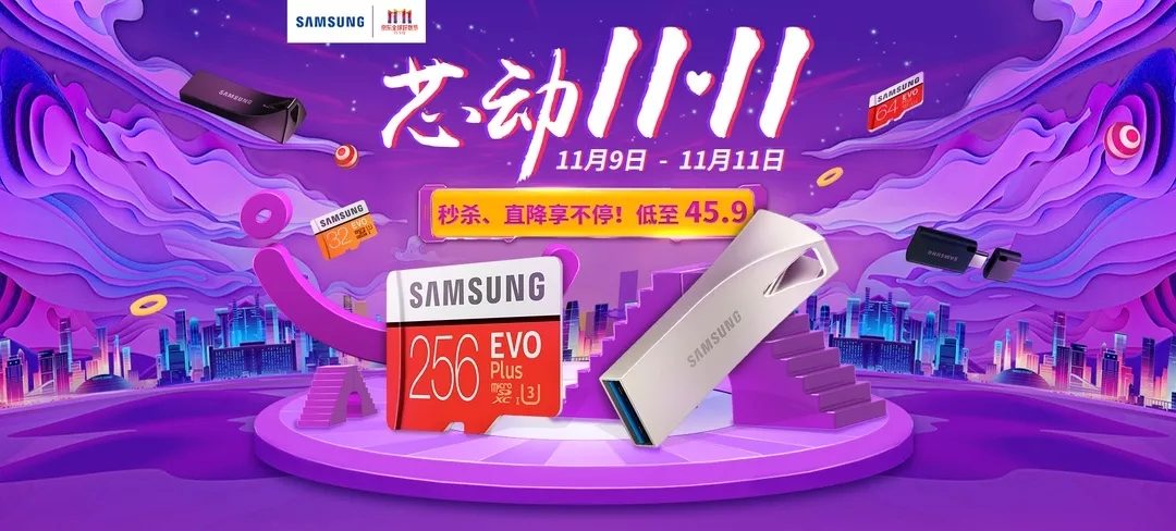 芯動(dòng)11.11丨秒殺、直降享不停！